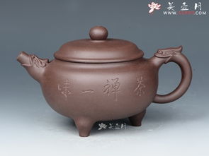 紫砂壶工艺艺术师邵文作品祥龙 泥料与紫砂艺术的完美融合